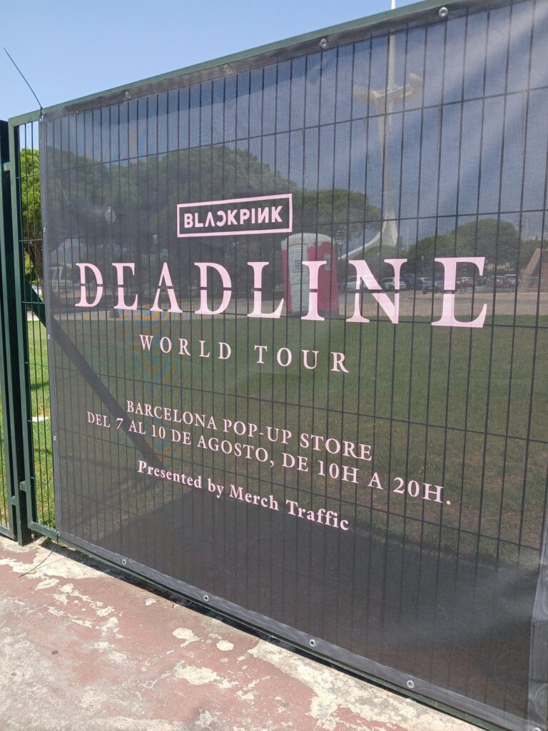 250807 Blackpink الموعد النهائي لمتجر برشلونة المنبثقة في برشلونة