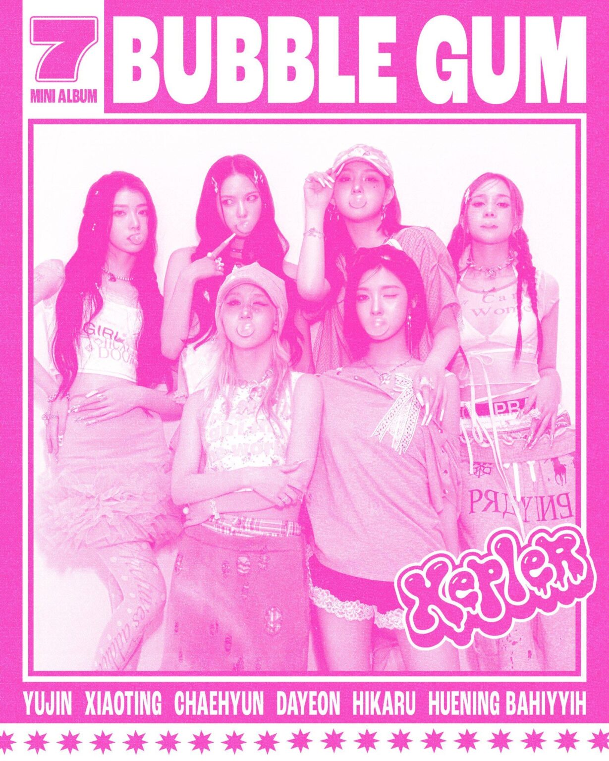 Kep1er - 7th Mini الألبوم: Bubble Gum (Concept Photo 1 - Group)