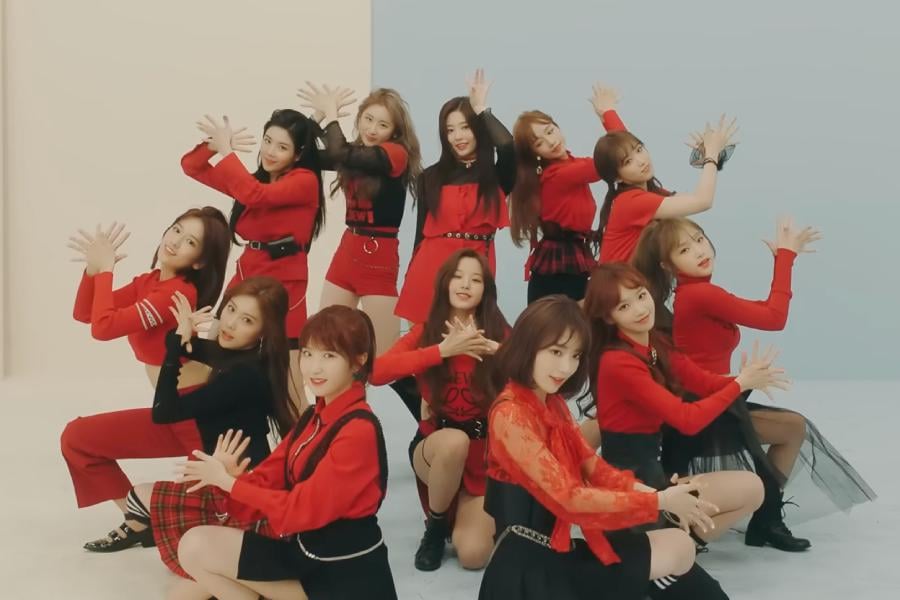 يصبح IZ*One's "La Vie en Rose" أول MV ليصل إلى 200 مليون مشاهدة