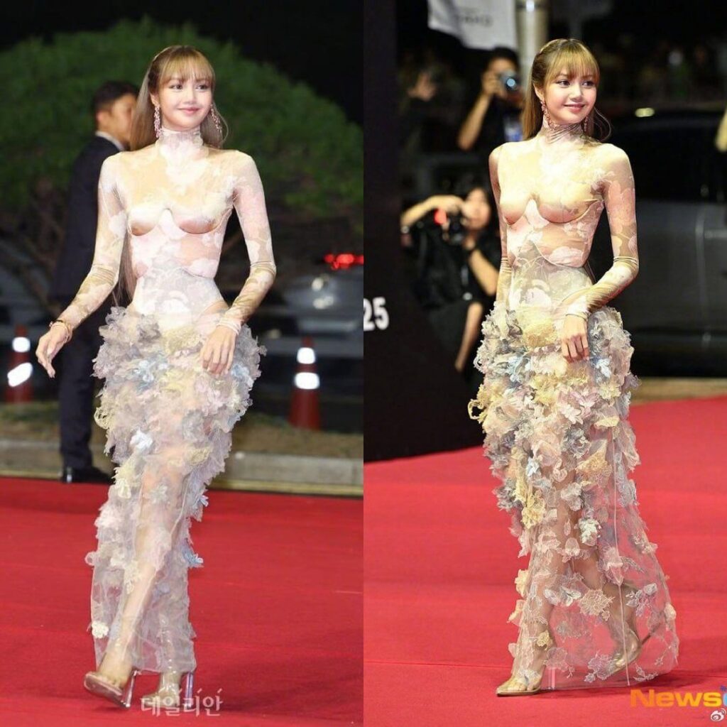 زارت ليزا (Blackpink) مهرجان Busan International Film (2025)