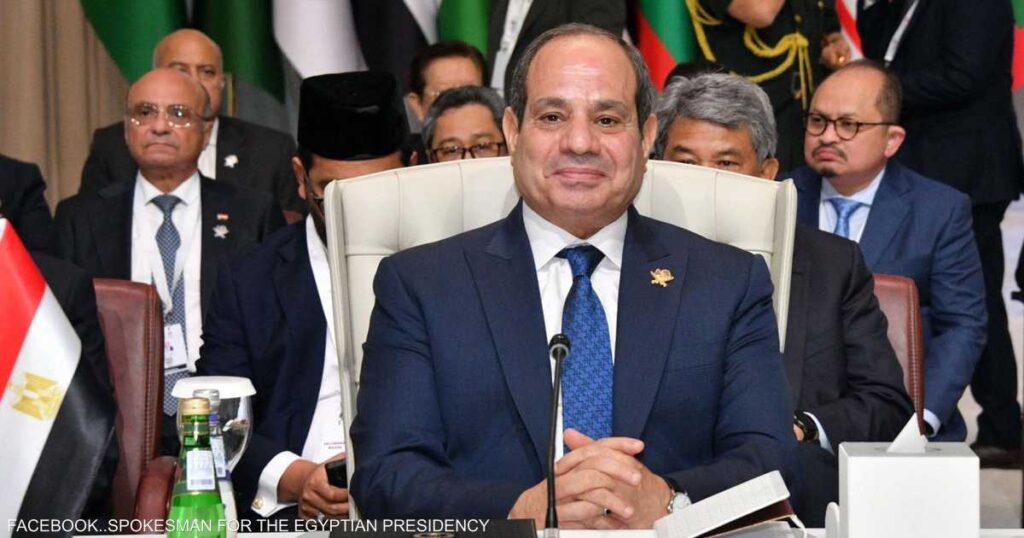 رسائل داخلية لإسرائيل.. ما دلالات خطاب السيسي في قمة الدوحة؟ رسائل داخلية لإسرائيل.. ما دلالات خطاب السيسي في قمة الدوحة؟