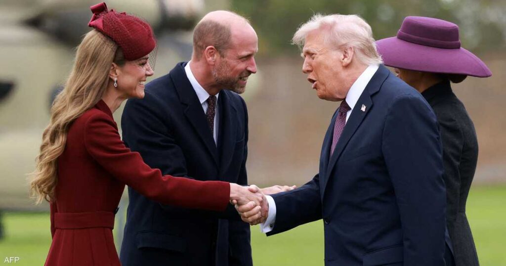 ترامب وميلانيا يصلان "قصر ويندسور" للقاء الملك تشارلز