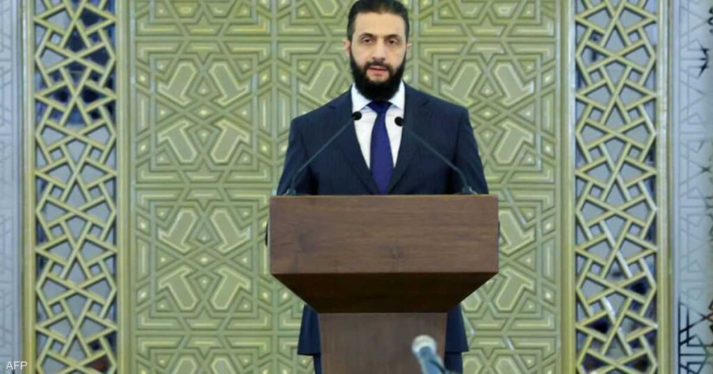 الشرع: الاتفاقية الأمنية مع إسرائيل “ضرورية” الشرع: الاتفاقية الأمنية مع إسرائيل "ضرورية"