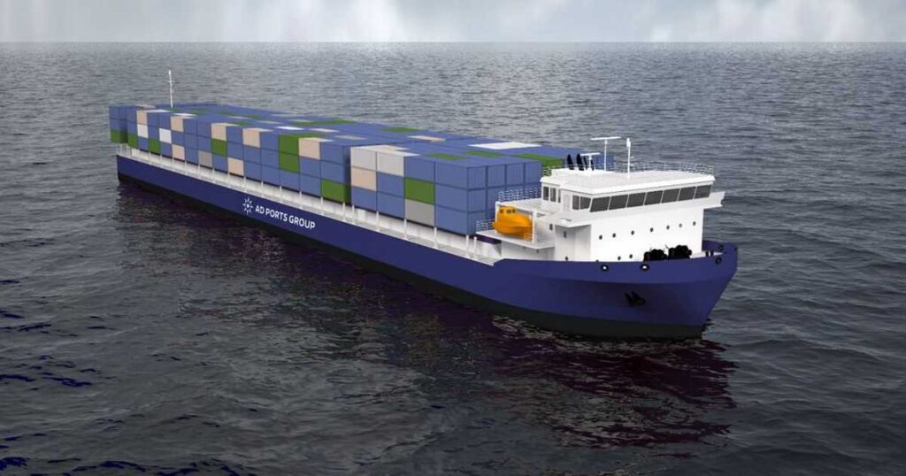 موانئ أبوظبي تمنح عقداً لشركة باكو لبناء سفينتي حاويات جديدة