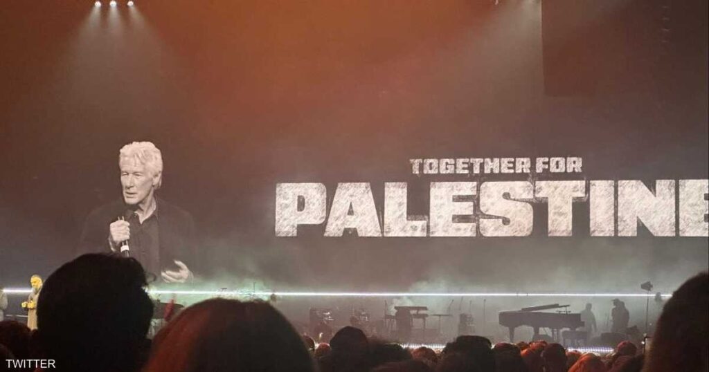 "من أجل فلسطين".. حفل ضخم في لندن بمشاركة كوكبة من المشاهير
