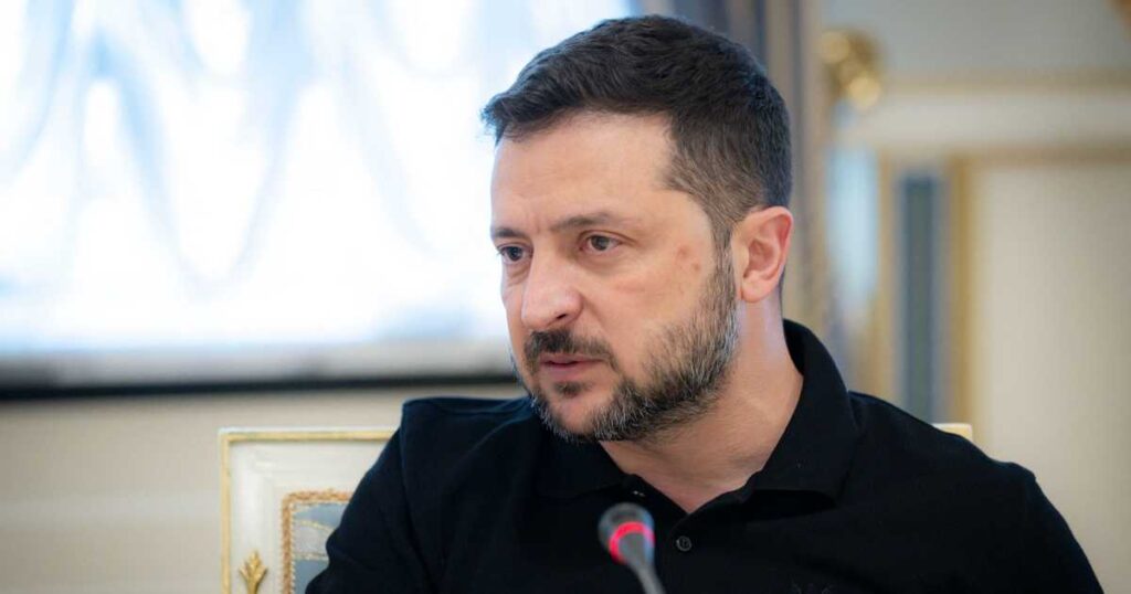 زيلينسكي: أتوقع فرض عقوبات أميركية قوية على روسيا