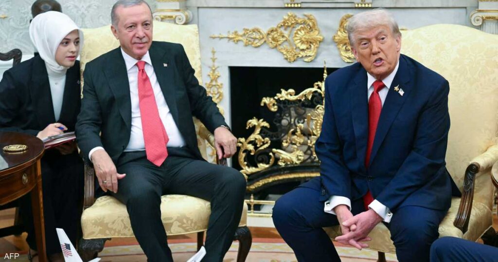 ترامب يدعو أردوغان إلى وقف شراء نفط روسيا.. ويتحدث عن غزة