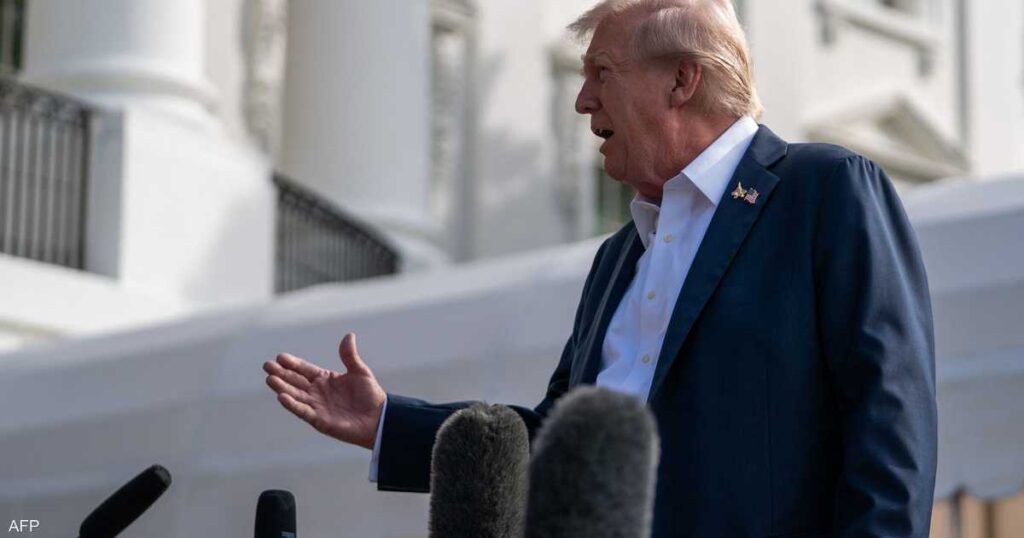 ترامب: هناك فرصة كبيرة للتوصل إلى اتفاق ينهي حرب غزة