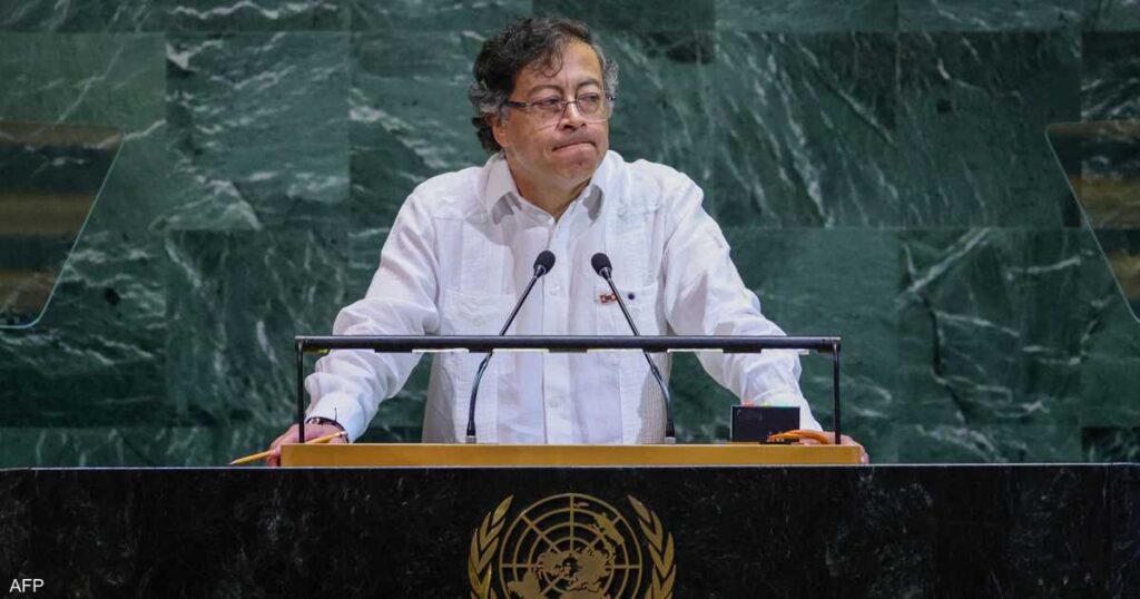 واشنطن تلغي تأشيرة الرئيس الكولومبي بسبب “أفعاله التحريضية” واشنطن تلغي تأشيرة الرئيس الكولومبي بسبب "أفعاله التحريضية"