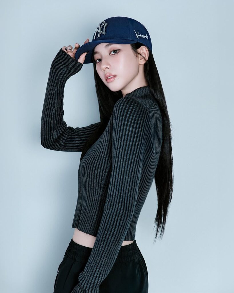 250918 Karina - MLB Korea 'Karina Edition' Cap (معلومات إعادة القتل الخاصة)