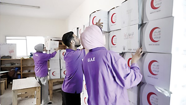 «الفارس الشهم 3» تدعم أصحاب الهمم في غزة بطرود صحية «الفارس الشهم 3» تدعم أصحاب الهمم في غزة بطرود صحية