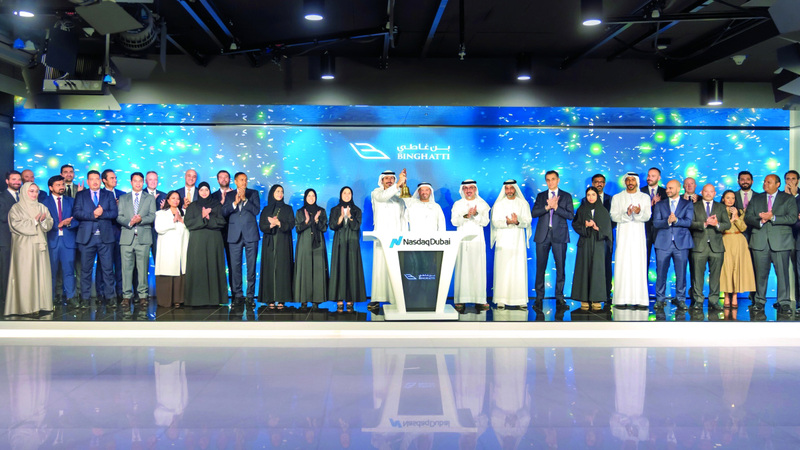 «بن غاطي» تُدرج صكوكاً بقيمة 500 مليون دولار في «ناسداك دبي»