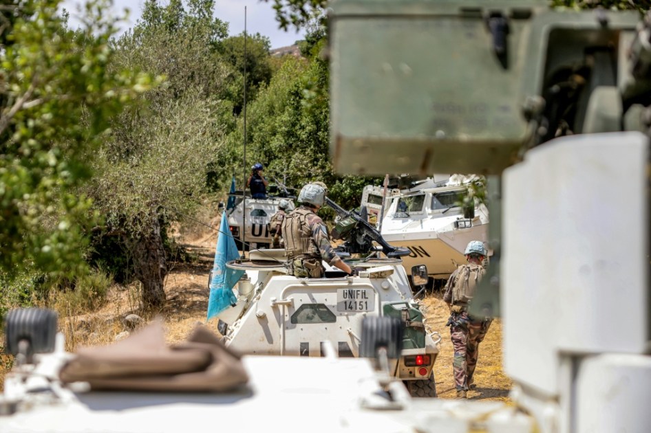 لبنان يندّد بقصف اسرائيلي طال عناصر قوة الأمم المتحدة في الجنوب لبنان يندّد بقصف اسرائيلي طال عناصر قوة الأمم المتحدة في الجنوب