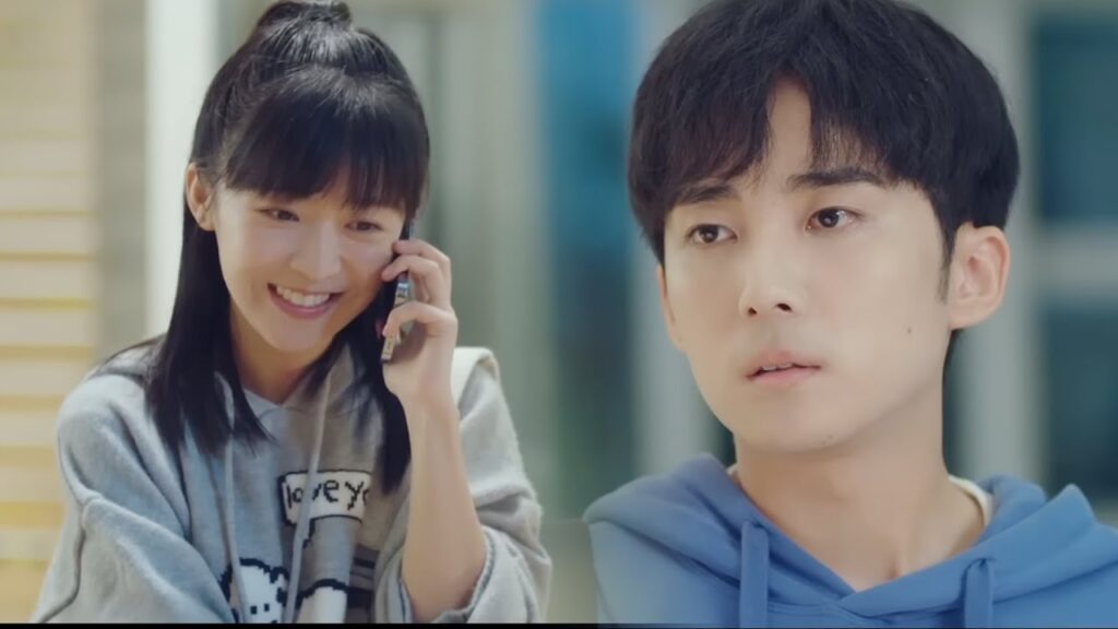 يغضب وسيم المدرسة غيرةً عندما يعرف أن فتاته لديها حبيب❤️😁مشهد لطيف من دراما "معادلة الحب"