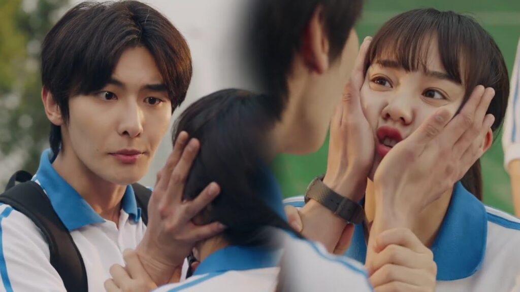 لا تنظري لرجل آخر و انا الى جانبك ❤️( نهر يجري خلاله )