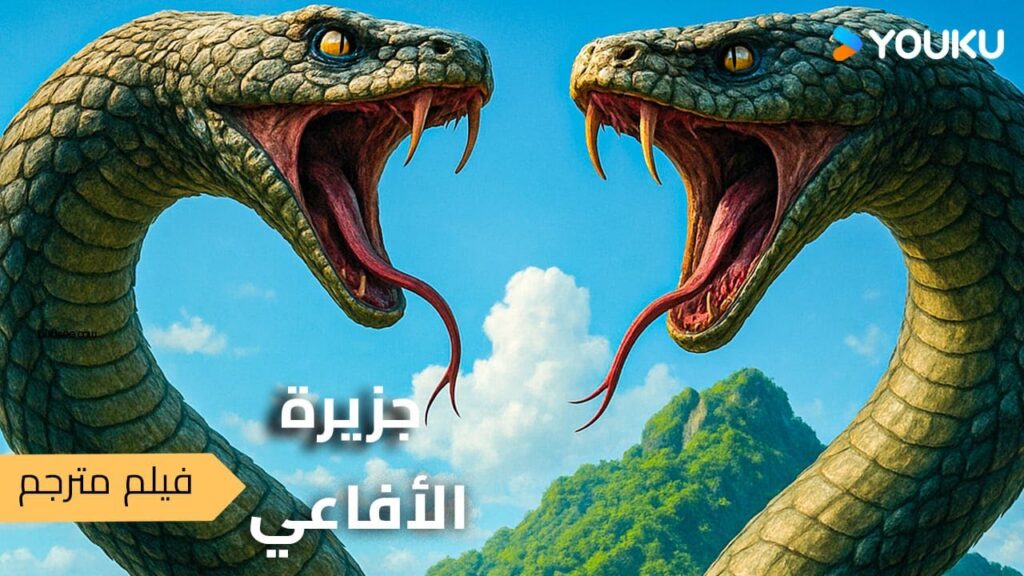 [أناكوندا في جزيرة الأفاعى]｜Snake Island Python｜حارب الأفعى العملاقة بشجاعة في جزيرة الصحراء!｜YOUKU