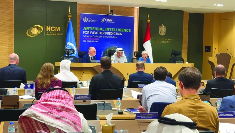 مؤتمر «الذكاء الاصطناعي للتنبؤ بالطقس» يختتم أعماله