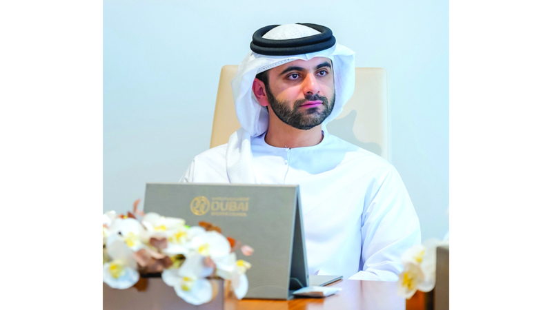 منصور بن محمد يوجّه بإطلاق تحدي تصميم الهوية البصرية الجديدة لمجلس دبي الرياضي