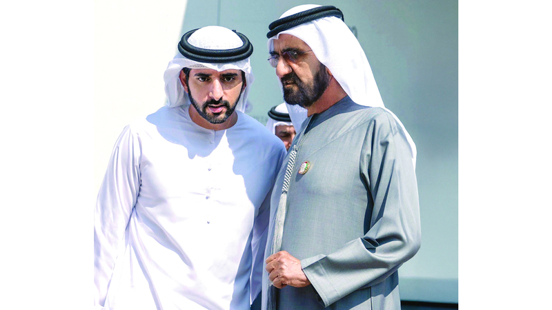على خطى محمد بن راشد عشقنا التحديات للانطلاق نحو قمم جديدة