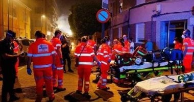 انفجار ضخم فى مدريد يسفر عن إصابة 25 شخصًا بينهم 3 فى حالة حرجة