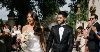 مينا مسعود يحتفل بزفافه على الطريقة المصرية والهندية.. صور مينا مسعود يحتفل بزفافه على الطريقة المصرية والهندية.. صور