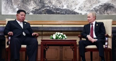 كوريا الشمالية تمسح آثار كيم جونج أون بعد اجتماعه مع بوتين في بكين.. صور