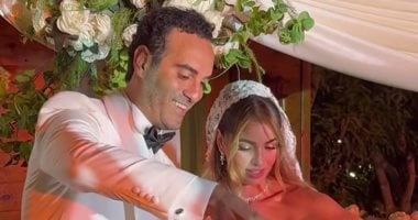 حفل زفاف الفنانة هاجر السراج.. صور