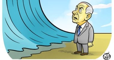 كاريكاتير “اليوم السابع”.. نتنياهو يغرق أمام تسونامى الاعتراف الدولى بفلسطين كاريكاتير "اليوم السابع".. نتنياهو يغرق أمام تسونامى الاعتراف الدولى بفلسطين