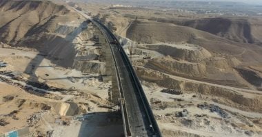 كوبرى الخور الأعلى فى مصر يستعد لمرور القطار الكهربائى السريع.. صور كوبرى الخور الأعلى فى مصر يستعد لمرور القطار الكهربائى السريع.. صور