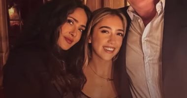 أجواء ملكية.. سلمى حايك تحتفل بعيد ميلاد ابنتها فالنتينا الـ18
