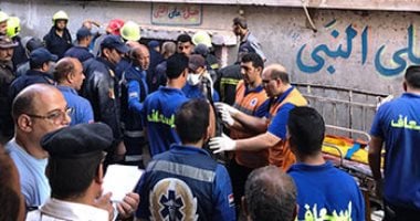 ارتفاع عدد ضحايا حادث حريق مصنع بالمحلة لـ 5 وفيات و25 مصابا جانب من الحادث