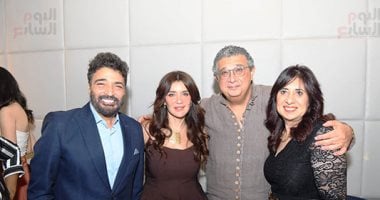 غادة عادل وحميد الشاعرى وهنادى مهنا بالعرض الخاص لفيلم "فيها إيه يعني".. صور