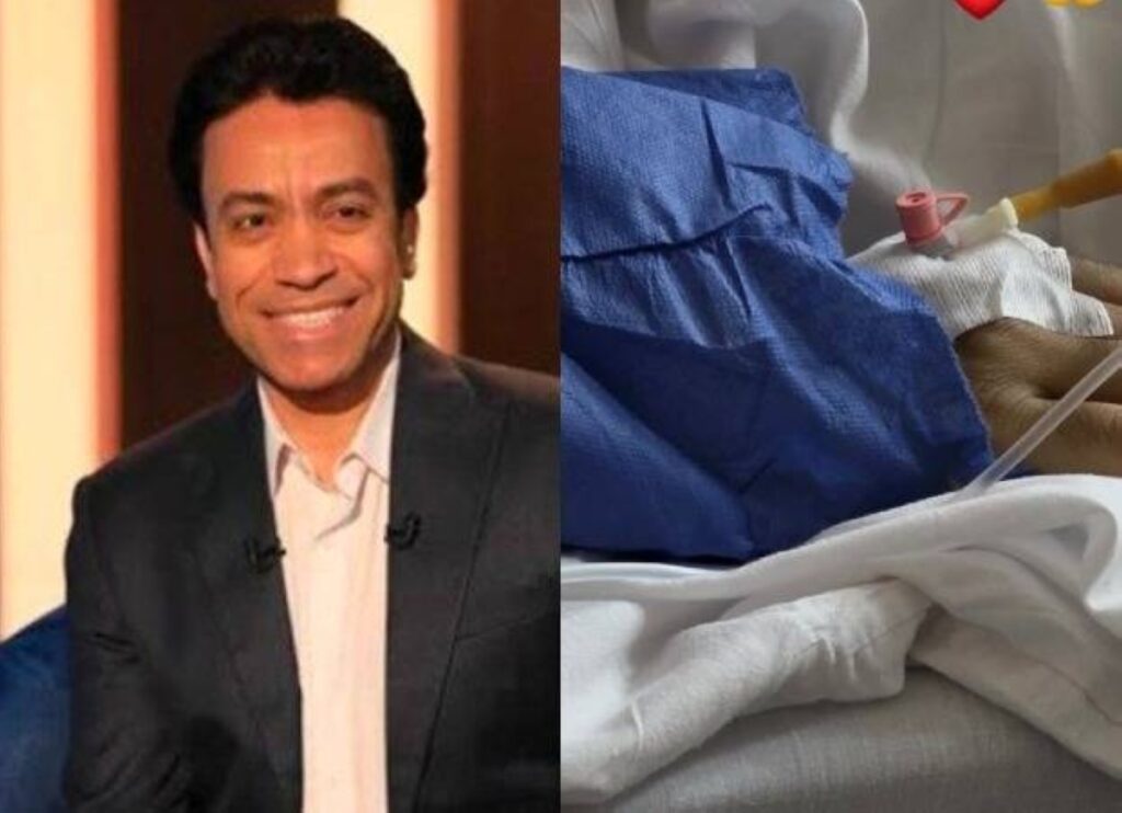 أول صورة لسامح حسين من المستشفى.. وزوجته تطلب الدعاء - أخبار السعودية