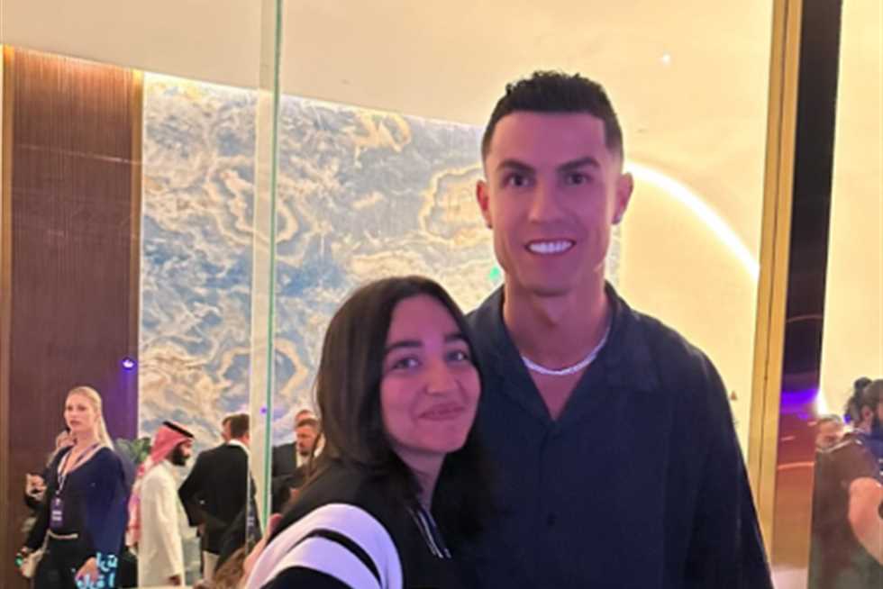 جودي ابنة أحمد سعد تشارك صورة رفقة كريستيانو رونالدو