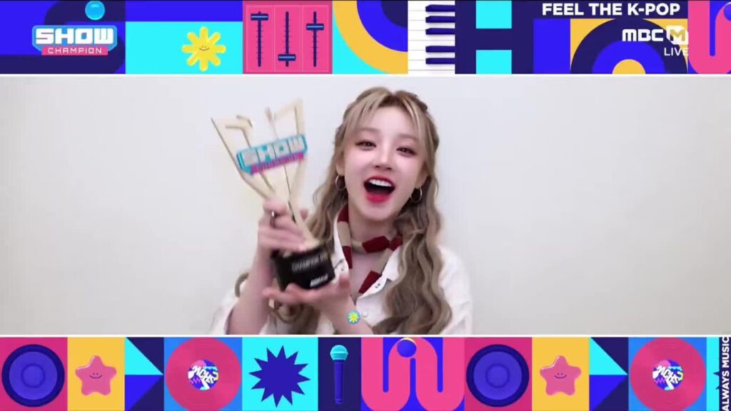 يحصل Yuqi على فوز لـ MO على بطل العرض برصيد إجمالي قدره 4485