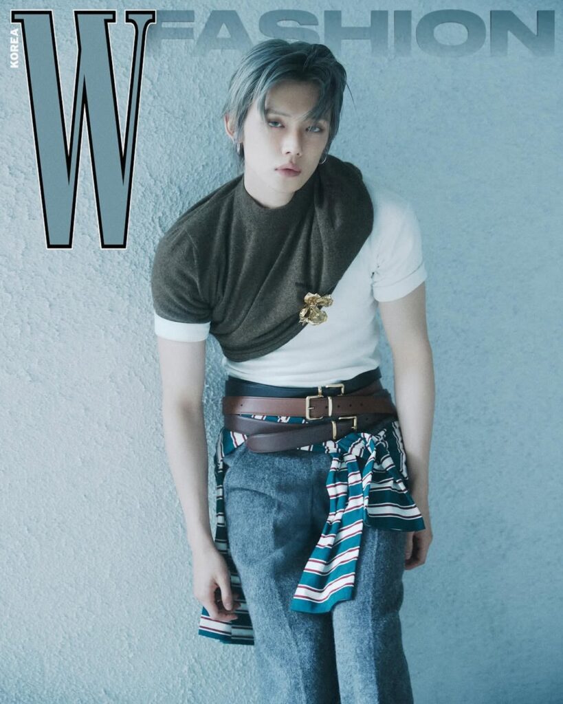 TXT (غدًا X معا) Yeonjun - W Korea X MIU MIU (عدد سبتمبر 2025 الغلاف الرقمي ومعاينة التصويرية)