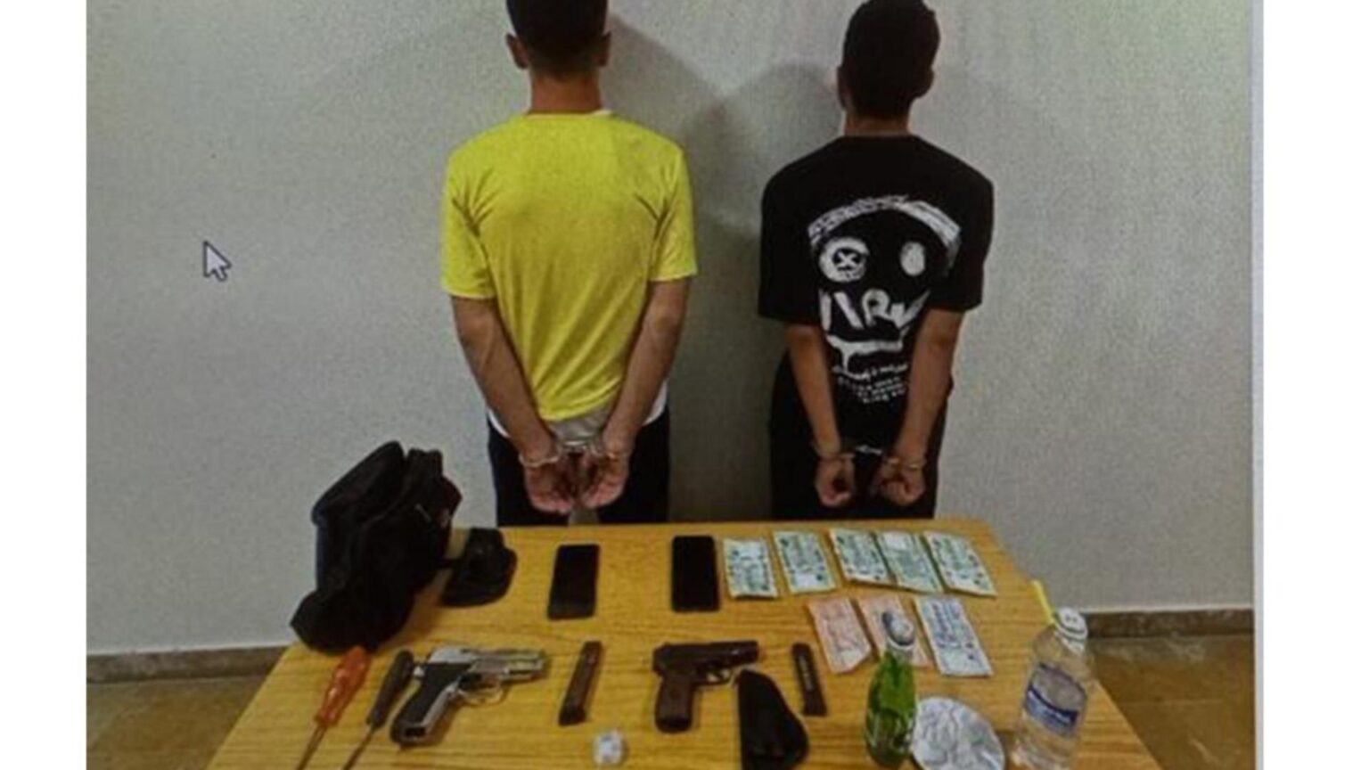 فيديو فضحه... وقوى الامن أوقفته!