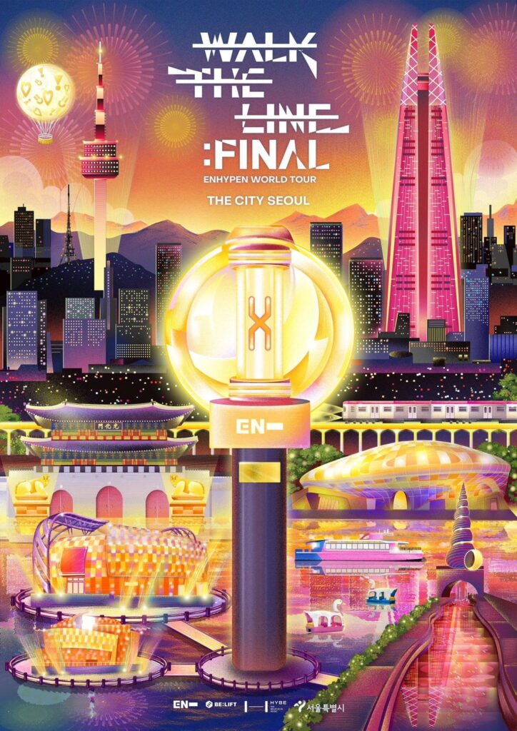 endypen – endypen World Tour ‘Walk the line’: Final the City Seoul (معلومات عن ملصق دعائيات) endypen - endypen World Tour 'Walk the line': Final the City Seoul (معلومات عن ملصق دعائيات)