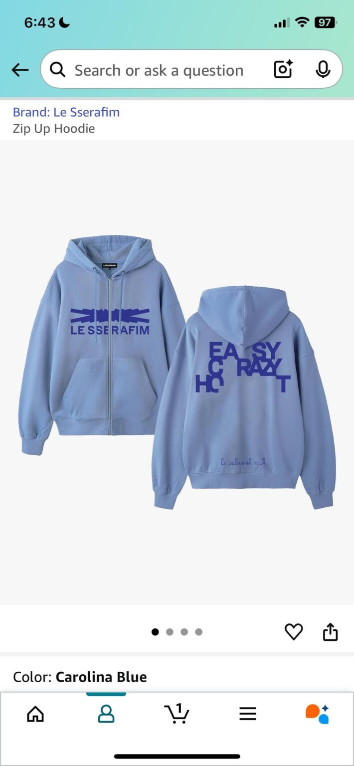 جولة merch zip up فارغة ؟؟