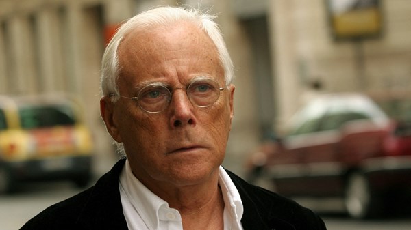 تعرف على وصية ملك الموضة جورجيو أرماني لورثته