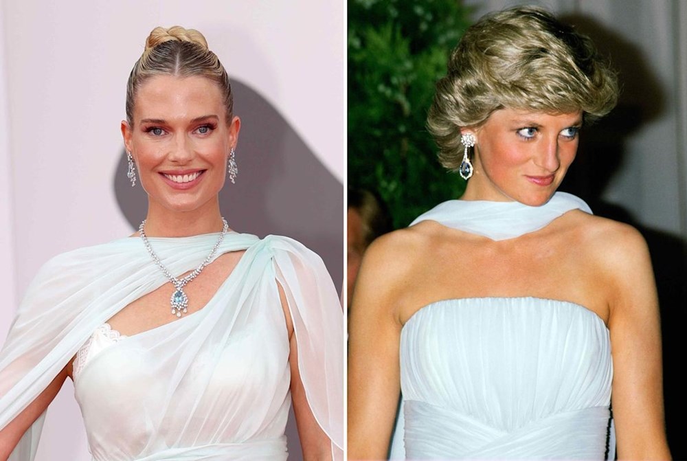 في الذكرى الـ28 لرحيلها.. ابنتا شقيق الأميرة ديانا تحييان إطلالتها الأسطورية