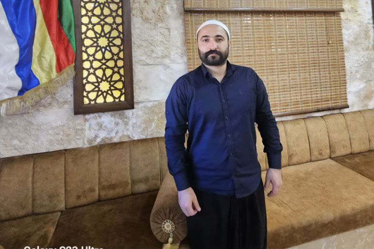 قائد الدرزي سليمان عبد الباق المصدر: حسابه على الفيسبوك