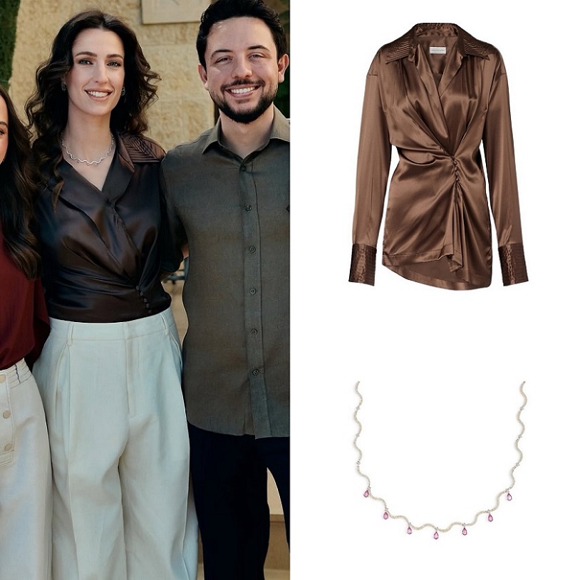 تفاصيل إطلالة الأميرة رجوة (إنستغرام)