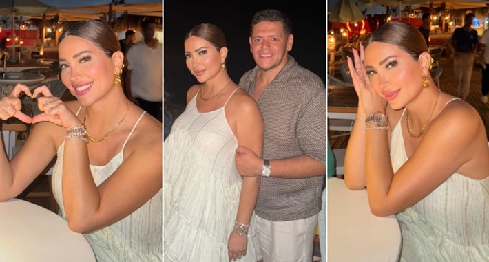 نسرين طافش وزوجها