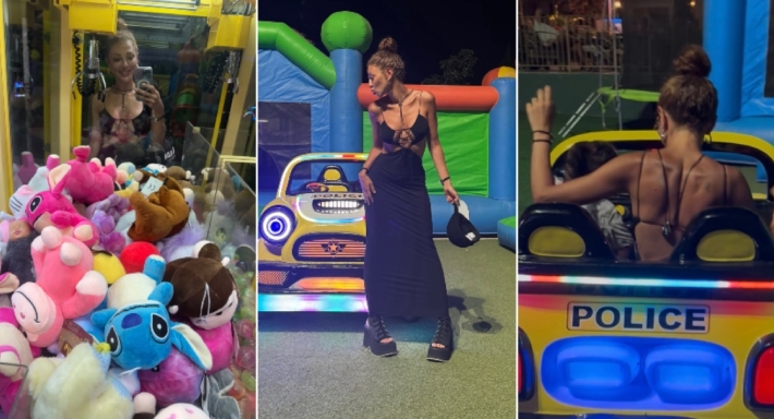 ميريام فارس تعود للطفولة وتشارك أولادها اللعب في الملاهي | ألبوم ميريام فارس مع أولادها في الملاهي