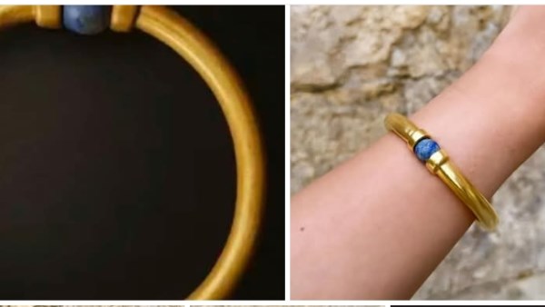 عملتها من جديد .. فتاة تعيد الأسورة الفرعونية للحياة