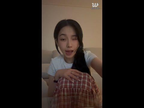 250909 Karina Weverse Live - سأأكل (Eng Sub)