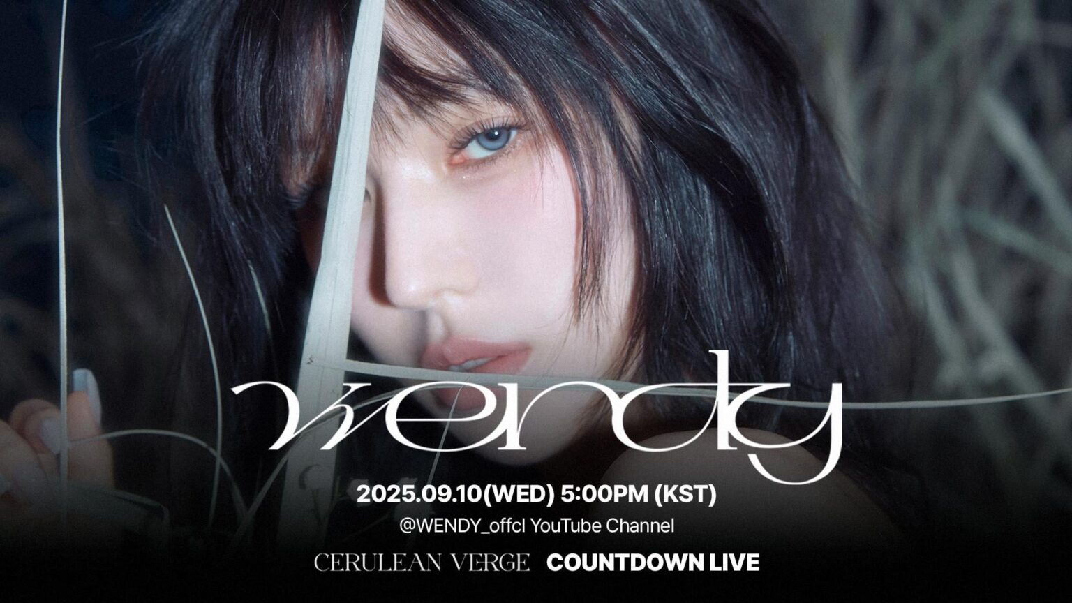 Wendy (Red Velvet) - الألبوم المصغر الثالث: Cerulean Verge (Countdown Live Teaser Poster)