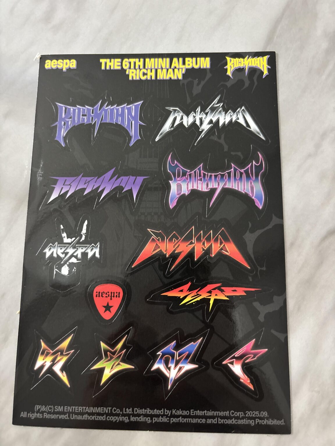 الألبوم المصغر السادس ريتش مان