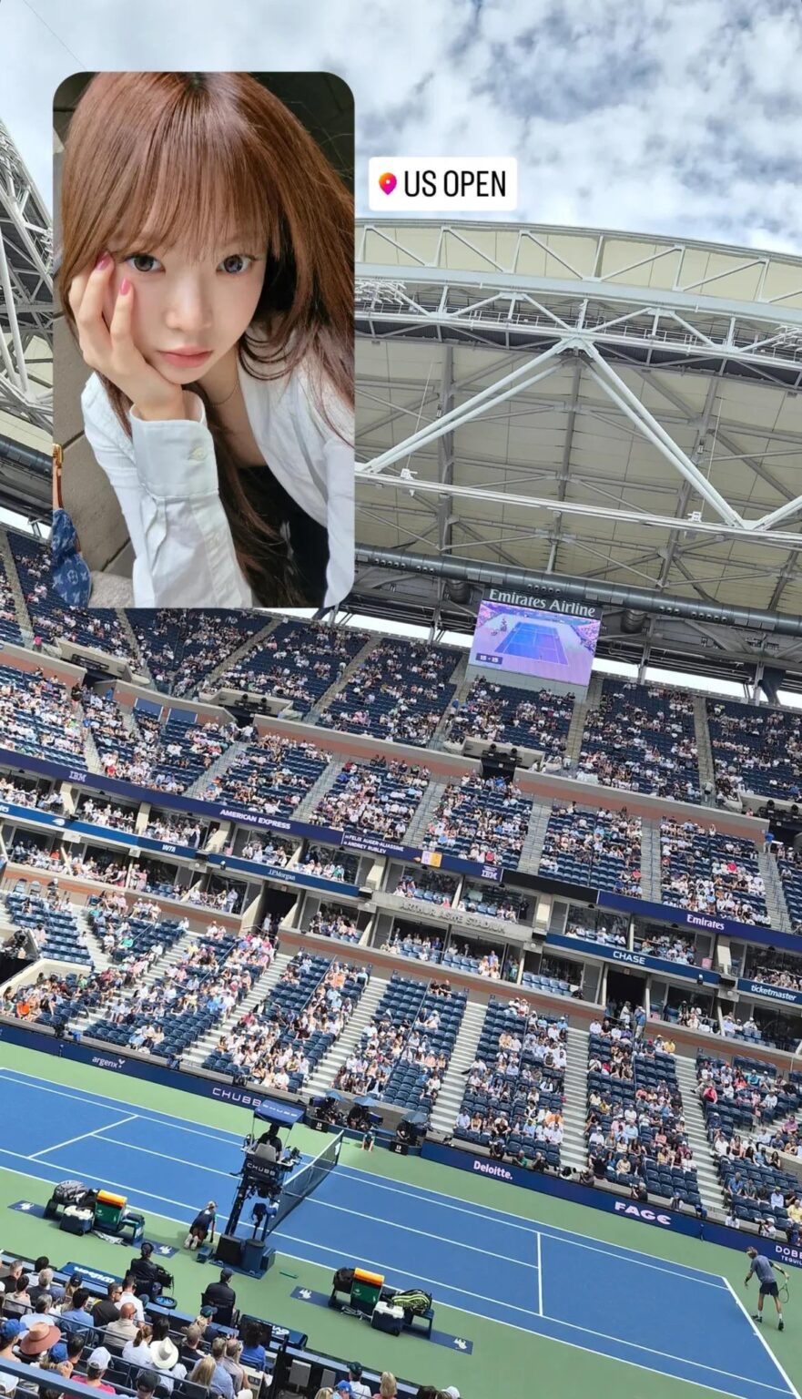 250902 تحديث قصة Hong Eunchae Instagram